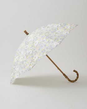 【トラディショナル ウェザーウェア/TWW / Traditional Weatherwear】のUMBRELLA BAMBOO 大人の最旬トレンドファッション＆コーディネート founy(ファウニー) ファッション Fashion レディースファッション Fashion for Women バンブー Bamboo, Bamboo Material フラワー Flower, Floral プリント Print, Printed Pattern プレート Plate, Dish 傘 Umbrella, Parasol 日傘 Parasol, UV Umbrella |ID:prp329100004988577
