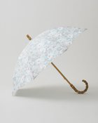 【トラディショナル ウェザーウェア/TWW / Traditional Weatherwear】のUMBRELLA BAMBOO 大人の最旬トレンドファッション＆コーディネート founy(ファウニー) ファッション Fashion レディースファッション Fashion for Women バンブー Bamboo, Bamboo Material フラワー Flower, Floral プリント Print, Printed Pattern プレート Plate, Dish 傘 Umbrella, Parasol 日傘 Parasol, UV Umbrella thumbnail サックス|ID: prp329100004988577 ipo3291000000037370849