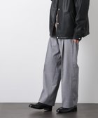【ナノ ユニバース/nano universe / MEN】の「大人のワイドパンツ」スラブシャークスキンイージースラックス 大人の最旬トレンドファッション＆コーディネート founy(ファウニー) ファッション Fashion メンズファッション Fashion for Men ボトムス Bottoms 春 Spring クラシック Classic, Timeless Style 人気 Popular, Best Seller 長袖 Long Sleeve, Full Sleeve フィット Fit, Slim Fit メランジ Melange, Mixed Yarn モダン Modern, Contemporary リラックス Relax, Relaxed Fit レギュラー Regular, Standard Fit ワイド Wide, Wide Fit S/S・春夏 SS, Spring/Summer, Warm Season おすすめ Recommended / Our Picks 夏 Summer エレガント 上品 Elegant 2025年 2025 2025-2026秋冬・A/W Autumn/Winter 2025–26 AW25–26 2026年 2026 2026春夏・S/S Spring/Summer 2026 SS26 thumbnail グレー|ID: prp329100004988587 ipo3291000000037370886