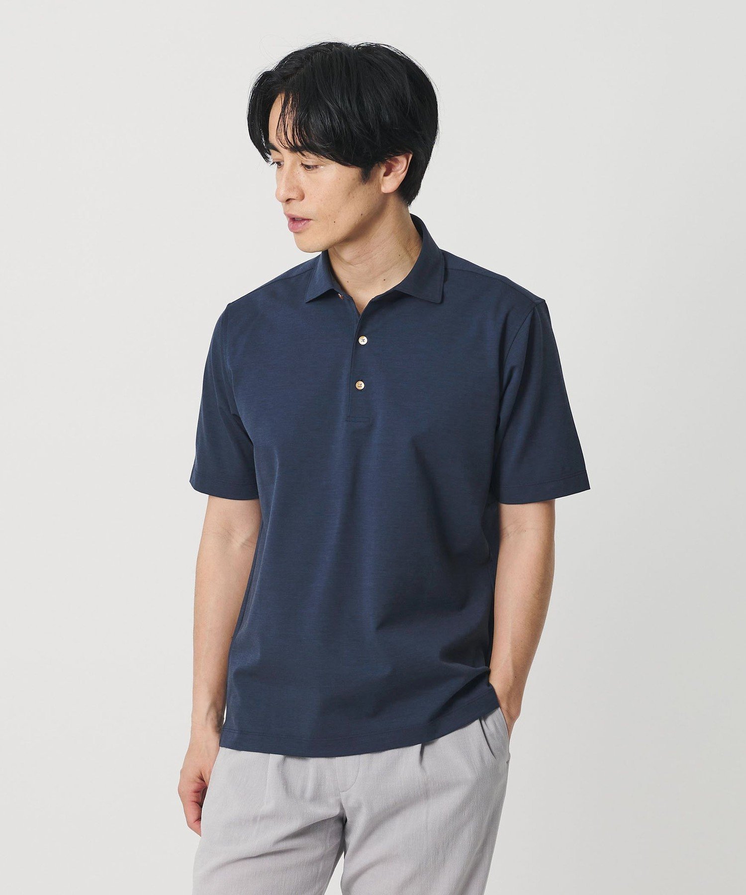 【ビューティ&ユース ユナイテッドアローズ/BEAUTY&YOUTH / UNITED ARROWS / MEN】のクール ハイゲージ モクロディ ポロシャツ 接触冷感 抗菌防臭 インテリア・キッズ・メンズ・レディースファッション・服の通販 founy(ファウニー) 　ファッション　Fashion　メンズファッション　Fashion for Men　クール　Cool, Chic　抗菌　Antibacterial, Bacteria-Resistant　ジャケット　Jacket, Outerwear　パターン　Pattern, Design Print　ポロシャツ　Polo Shirt, Collared Tee　別注　Limited Edition, Custom Order　レギュラー　Regular, Standard Fit　夏　Summer　エレガント 上品　Elegant　ビジネス 仕事 通勤　Business / Work / Commuting　ROYAL|ID: prp329100004988591 ipo3291000000037370902