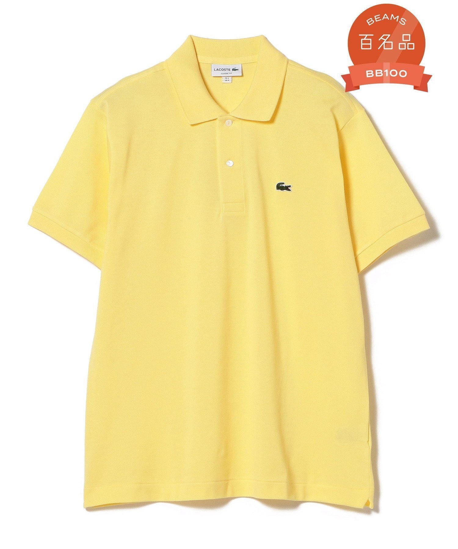 【ビームス/BEAMS / MEN】のLACOSTE / L1212 ポロシャツ インテリア・キッズ・メンズ・レディースファッション・服の通販 founy(ファウニー) 　ファッション　Fashion　メンズファッション　Fashion for Men　鹿の子　Piqué, Kanoko Fabric　スポーツ　Sports, Activewear　定番　Standard, Basic Item　人気　Popular, Best Seller　フランス　France, French　フレンチ　French, French Style　ポロシャツ　Polo Shirt, Collared Tee　YELLOW/107|ID: prp329100004988596 ipo3291000000037370936