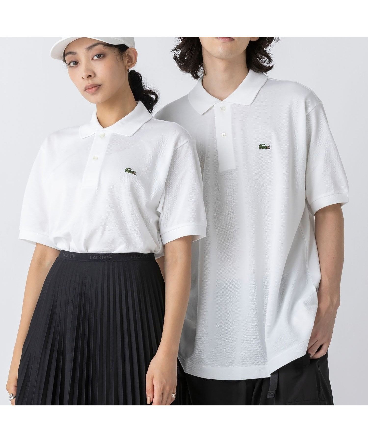 【ラコステ/LACOSTE】の『L.12.12』定番半袖ポロシャツ インテリア・キッズ・メンズ・レディースファッション・服の通販 founy(ファウニー) 　ファッション　Fashion　レディースファッション　Fashion for Women　トップス・カットソー　Cut & Sew Tops　シャツ・ブラウス・オフィスカジュアル　Elegant Blouses & Button-Ups　ポロシャツ・きれいめカジュアル　Smart-Casual Polo Tops　クラシック　Classic, Timeless Style　鹿の子　Piqué, Kanoko Fabric　定番　Standard, Basic Item　フィット　Fit, Slim Fit　ポロシャツ　Polo Shirt, Collared Tee　半袖　Short Sleeve, Half Sleeve　おすすめ　Recommended / Our Picks　エレガント 上品　Elegant　ホワイト|ID: prp329100004988604 ipo3291000000037370991