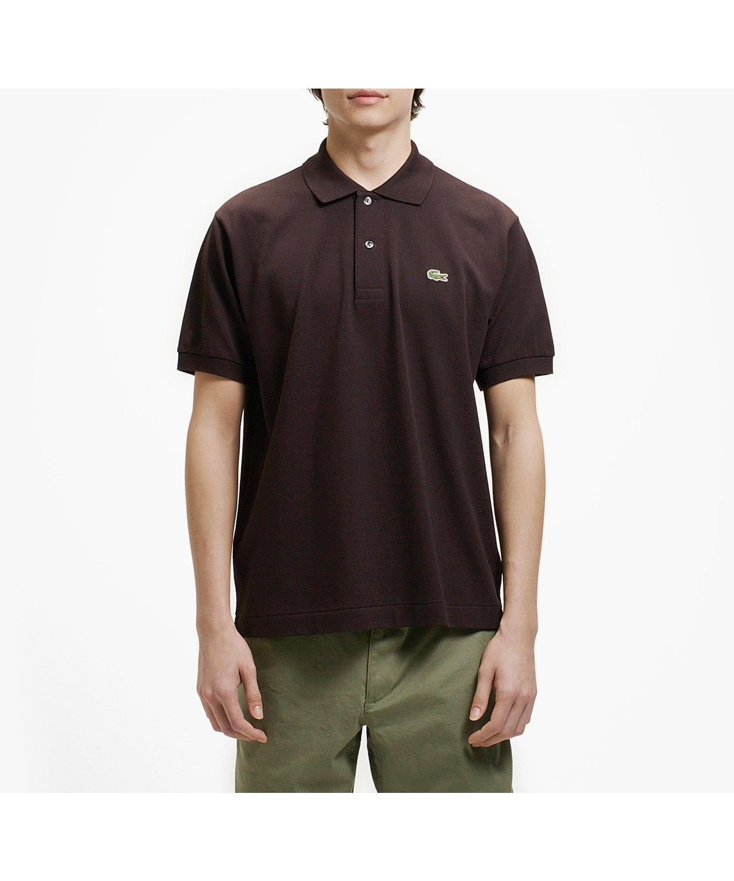 【ラコステ/LACOSTE】の『L.12.12』定番半袖ポロシャツ インテリア・キッズ・メンズ・レディースファッション・服の通販 founy(ファウニー) 　ファッション　Fashion　レディースファッション　Fashion for Women　トップス・カットソー　Cut & Sew Tops　シャツ・ブラウス・オフィスカジュアル　Elegant Blouses & Button-Ups　ポロシャツ・きれいめカジュアル　Smart-Casual Polo Tops　クラシック　Classic, Timeless Style　鹿の子　Piqué, Kanoko Fabric　定番　Standard, Basic Item　フィット　Fit, Slim Fit　ポロシャツ　Polo Shirt, Collared Tee　半袖　Short Sleeve, Half Sleeve　おすすめ　Recommended / Our Picks　エレガント 上品　Elegant　ブラウン系その他|ID: prp329100004988604 ipo3291000000037370998