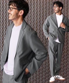 【ジギーズショップ/JIGGYS SHOP / MEN】の【セットアップ】リラックスシルエット カジュアルスーツ 上下セット 26SS 大人の最旬トレンドファッション＆コーディネート founy(ファウニー) ファッション Fashion メンズファッション Fashion for Men セットアップ Matching Sets 2026年 2026 2026春夏・S/S Spring/Summer 2026 SS26 ジャケット Jacket, Outerwear スタイリッシュ Stylish, Fashionable スラックス Slacks, Dress Pants スーツ Suit, Formalwear セットアップ Set-Up, Coordinated Outfit ビジネス 仕事 通勤 Business / Work / Commuting プチプライス・低価格 Affordable / Budget Price メンズ Men's, Menswear リラックス Relax, Relaxed Fit |ID:prp329100004988629