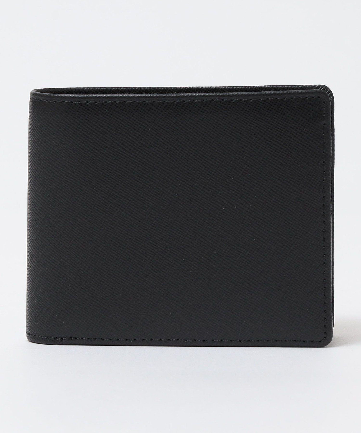 【シップス/SHIPS / MEN】のSHIPS 【SAFFIANO LEATHER】 イタリアンレザー 2つ折 財布 インテリア・キッズ・メンズ・レディースファッション・服の通販 founy(ファウニー) 　ファッション　Fashion　メンズファッション　Fashion for Men　ウォレット　Wallet　ベーシック　Basic, Essential　エレガント 上品　Elegant　財布　Wallet, Purse　ブラック|ID: prp329100004988660 ipo3291000000037371318