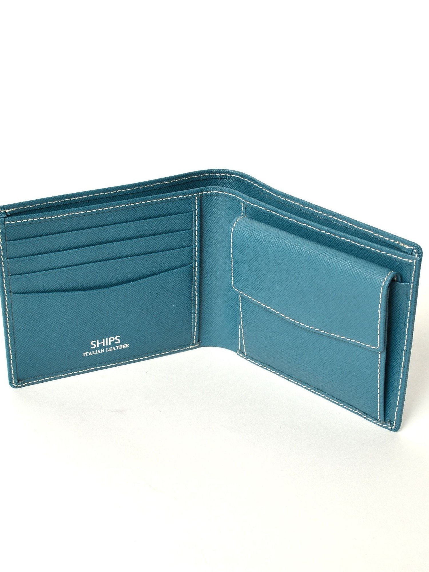 【シップス/SHIPS / MEN】のSHIPS 【SAFFIANO LEATHER】 イタリアンレザー 2つ折 財布 インテリア・キッズ・メンズ・レディースファッション・服の通販 founy(ファウニー) 　ファッション　Fashion　メンズファッション　Fashion for Men　ウォレット　Wallet　ベーシック　Basic, Essential　エレガント 上品　Elegant　財布　Wallet, Purse　ロイヤルブルー|ID: prp329100004988660 ipo3291000000037371330