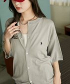 【フリークスストア/FREAK'S STORE】の接触冷感 別注 クルーネック サマーニット カーディガン 限定展開 大人の最旬トレンドファッション＆コーディネート founy(ファウニー) ファッション Fashion レディースファッション Fashion for Women トップス・カットソー Cut & Sew Tops ニット Knit Tops & Sweaters カーディガン・羽織り Layered Style Cardigans 2026年 2026 2026春夏・S/S Spring/Summer 2026 SS26 ユニセックス Unisex, Genderless カーディガン Cardigan, Knitwear サマー Summer, Summer Style シンプル Simple, Minimal スペシャル Special, Limited Edition パイピング Piping, Trim Design メンズ Men's, Menswear ワンポイント One Point, Statement Accent エレガント 上品 Elegant 別注 Limited Edition, Custom Order 夏 Summer S/S・春夏 SS, Spring/Summer, Warm Season thumbnail グレー|ID: prp329100004988674 ipo3291000000037371432