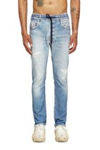 【ディーゼル/DIESEL / MEN】のメンズ デニムパンツ ジョグジーンズ 2032 D-KROOLEY-B JOGG 大人の最旬トレンドファッション＆コーディネート founy(ファウニー) ファッション Fashion メンズファッション Fashion for Men ボトムス Bottoms デニムパンツ・ジーンズ Denim Pants クール Cool, Chic ストレッチ Stretch, Stretchy Fabric デニム Denim, Jeans Material フィット Fit, Slim Fit ブリーチ Bleach, Washed Finish ポケット Pocket, Pocket Detail メンズ Men's, Menswear レギュラー Regular, Standard Fit thumbnail ライトインディゴブルー|ID: prp329100004988677 ipo3291000000037371470