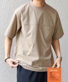 【シップス/SHIPS / MEN】のSHIPS any 360° THE CIRCLE STRETCH ポケット Tシャツ(セットアップ対応) 大人の最旬トレンドファッション＆コーディネート founy(ファウニー) ファッション Fashion メンズファッション Fashion for Men セットアップ Matching Sets インナー Innerwear 吸水 Absorbent, Quick-Dry 軽量 Lightweight, Ultra Light シンプル Simple, Minimal ジャケット Jacket, Outerwear ストレッチ Stretch, Stretchy Fabric スラックス Slacks, Dress Pants スリット Slit, Slit Detail セットアップ Set-Up, Coordinated Outfit フィット Fit, Slim Fit ポケット Pocket, Pocket Detail ポロシャツ Polo Shirt, Collared Tee メッシュ Mesh, Net Fabric ヨーク Yoke, Yoke Design リラックス Relax, Relaxed Fit 夏 Summer エレガント 上品 Elegant thumbnail ベージュ|ID: prp329100004988690 ipo3291000000037371513