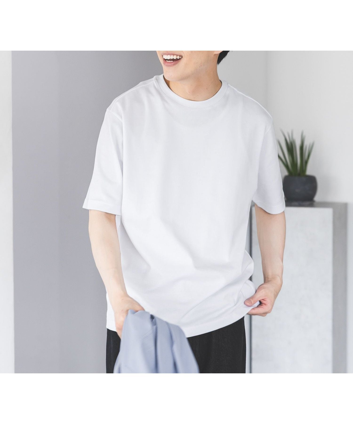 【グローバルワーク/GLOBAL WORK / MEN】のマイニチタキノウクルーTシャツ/636395 インテリア・キッズ・メンズ・レディースファッション・服の通販 founy(ファウニー) 　ファッション　Fashion　メンズファッション　Fashion for Men　おすすめ　Recommended / Our Picks　ベーシック　Basic, Essential　リラックス　Relax, Relaxed Fit　吸水　Absorbent, Quick-Dry　夏　Summer　オフ05|ID: prp329100004988700 ipo3291000000037371561