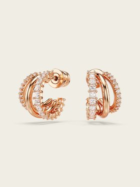【スワロフスキー/SWAROVSKI / MEN】の【公式】【スワロフスキー】Hyperbola フープピアス 大人の最旬トレンドファッション＆コーディネート founy(ファウニー) ファッション Fashion メンズファッション Fashion for Men ジュエリー Jewelry ピアス Pierced Earrings スクエア Square, Square Shape スワロフスキー Swarovski, Crystal Accent ネックレス Necklace, Pendant Necklace バングル Bangle, Bracelet フープ Hoop, Hoop Earrings ラウンド Round, Round Neck |ID:prp329100004988708