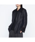 【コムサ/COMME CA】の《セットアップ対応》リネン*シルクツイル ノーカラー タックジャケット 大人の最旬トレンドファッション＆コーディネート founy(ファウニー) ファッション Fashion レディースファッション Fashion for Women アウター Coat / Outerwear Collection レディースジャケット・軽アウター Jackets シフォン Chiffon, Lightweight Fabric シルク Silk, 100% Silk ジャケット Jacket, Outerwear セットアップ Set-Up, Coordinated Outfit タンブラー Tumbler, Travel Mug ツイル Twist, Twisted Detail テーラード Tailored, Tailored Fit ドレープ Drape, Draping Fabric なめらか Smooth, Silky Texture リネン Linen, Linen Fabric レース Lace, Lace Fabric ワイド Wide, Wide Fit thumbnail 59:ネイビーブラック|ID: prp329100004988741 ipo3291000000037371809