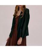 【エイミーイストワール/eimy istoire】のAIRY TAILORED JACKET 大人の最旬トレンドファッション＆コーディネート founy(ファウニー) ファッション Fashion レディースファッション Fashion for Women アウター Coat / Outerwear Collection レディースジャケット・軽アウター Jackets オーガンジー Organza Fabric 春 Spring キャミソール Camisole, Spaghetti Strap Top クラシカル Classical, Vintage-Inspired シアー Sheer, See-Through シルク Silk, 100% Silk デニム Denim, Jeans Material フィット Fit, Slim Fit フェミニン Feminine, Girly フラップ Flap, Flap Pocket ポケット Pocket, Pocket Detail モチーフ Motif, Design Theme リラックス Relax, Relaxed Fit 再入荷 Restock / Back in Stock 夏 Summer エレガント 上品 Elegant thumbnail BLACK|ID: prp329100004988765 ipo3291000000037371907
