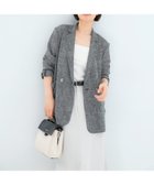 【アーバンリサーチ ロッソ/URBAN RESEARCH ROSSO】のセミシアーカラミジャケット ブラック系その他|ID:prp329100004988775
