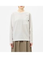 【ザ ノース フェイス/THE NORTH FACE】の【公式】ロングスリーブエアリーポケットティー(ユニセックス) ホワイト|ID: prp329100004988794 ipo3291000000037372113