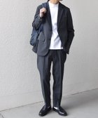 【シップス/SHIPS / MEN】のSHIPS any 通気性/遮熱 CALCULO サマー トロピカル セットアップ スーツ 26SS 大人の最旬トレンドファッション＆コーディネート founy(ファウニー) ファッション Fashion メンズファッション Fashion for Men セットアップ Matching Sets クラシック Classic, Timeless Style 軽量 Lightweight, Ultra Light サマー Summer, Summer Style ジャケット Jacket, Outerwear スーツ Suit, Formalwear セットアップ Set-Up, Coordinated Outfit ループ Loop, Loop Knit 夏 Summer ビジネス 仕事 通勤 Business / Work / Commuting 2026年 2026 2026春夏・S/S Spring/Summer 2026 SS26 thumbnail チャコールグレー|ID: prp329100004988797 ipo3291000000037372158