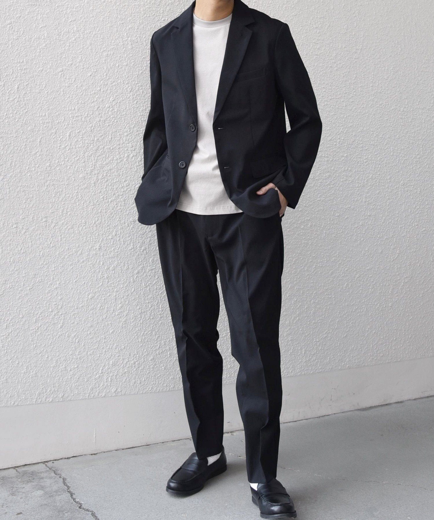 【シップス/SHIPS / MEN】のSHIPS any 通気性/遮熱 CALCULO サマー トロピカル セットアップ スーツ 26SS インテリア・キッズ・メンズ・レディースファッション・服の通販 founy(ファウニー) 　ファッション　Fashion　メンズファッション　Fashion for Men　セットアップ　Matching Sets　クラシック　Classic, Timeless Style　軽量　Lightweight, Ultra Light　サマー　Summer, Summer Style　ジャケット　Jacket, Outerwear　スーツ　Suit, Formalwear　セットアップ　Set-Up, Coordinated Outfit　ループ　Loop, Loop Knit　夏　Summer　ビジネス 仕事 通勤　Business / Work / Commuting　2026年　2026　2026春夏・S/S　Spring/Summer 2026 SS26　ブラック|ID: prp329100004988797 ipo3291000000037372159