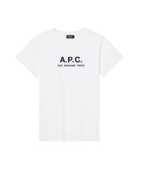 【アーペーセー/A.P.C.】のRue Madame Tシャツ 大人の最旬トレンドファッション＆コーディネート founy(ファウニー) ファッション Fashion レディースファッション Fashion for Women トップス・カットソー Cut & Sew Tops シャツ・ブラウス・オフィスカジュアル Elegant Blouses & Button-Ups ロングTシャツ・Tシャツ Longline T-Shirts & Tees ストレート Straight, Straight Cut トリミング Trimming, Decorative Edge バイアス Bias, Diagonal Cut 半袖 Short Sleeve, Half Sleeve |ID:prp329100004989432