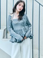 【スナイデル/SNIDEL】のベーシックコンパクトシアーカーディガン 大人の最旬トレンドファッション＆コーディネート founy(ファウニー) ファッション Fashion レディースファッション Fashion for Women トップス・カットソー Cut & Sew Tops カーディガン・羽織り Layered Style Cardigans おすすめ Recommended / Our Picks ウェーブ Wavy Pattern コンパクト Compact, Small Size シルバー Silver, Metallic Silver シンプル Simple, Minimal スマート Smart, Elegant セットアップ Set-Up, Coordinated Outfit 羽織 Haori, Light Jacket thumbnail SLV[011]|ID: prp329100004989466 ipo3291000000037373505