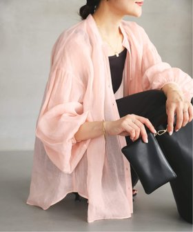 【スローブ イエナ/SLOBE IENA】の《追加》ラミースキッパーシャツ 大人の最旬トレンドファッション＆コーディネート founy(ファウニー) ファッション Fashion レディースファッション Fashion for Women トップス・カットソー Cut & Sew Tops シャツ・ブラウス・オフィスカジュアル Elegant Blouses & Button-Ups 2026年 2026 2026春夏・S/S Spring/Summer 2026 SS26 人気 Popular, Best Seller |ID:prp329100004989479