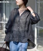 【スローブ イエナ/SLOBE IENA】の《追加》ラミースキッパーシャツ ブラック|ID:prp329100004989479
