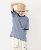 【ビームス ウイメン/BEAMS】の【別注】Healthknit / ワッフル ボーダー Tシャツ 大人の最旬トレンドファッション＆コーディネート founy(ファウニー) ファッション Fashion レディースファッション Fashion for Women トップス・カットソー Cut & Sew Tops ニット Knit Tops & Sweaters シャツ・ブラウス・オフィスカジュアル Elegant Blouses & Button-Ups ロングTシャツ・Tシャツ Longline T-Shirts & Tees インナー Innerwear カラフル Colorful Design ボーダー Border, Stripe 別注 Limited Edition, Custom Order ワッフル Waffle, Waffle Knit thumbnail BLUE/OFF|ID: prp329100004989487 ipo3291000000037373662