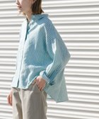 【アーバンリサーチ ドアーズ/URBAN RESEARCH DOORS】のFORK SPOON フレンチリネンクロップドワイドシャツ 大人の最旬トレンドファッション＆コーディネート founy(ファウニー) ファッション Fashion レディースファッション Fashion for Women トップス・カットソー Cut & Sew Tops シャツ・ブラウス・オフィスカジュアル Elegant Blouses & Button-Ups 春 Spring クロップド Cropped, Short Length フレンチ French, French Style ベーシック Basic, Essential 羽織 Haori, Light Jacket リネン Linen, Linen Fabric ワイド Wide, Wide Fit S/S・春夏 SS, Spring/Summer, Warm Season 夏 Summer 2026年 2026 2026春夏・S/S Spring/Summer 2026 SS26 thumbnail グリーン系その他|ID: prp329100004989488 ipo3291000000037373665