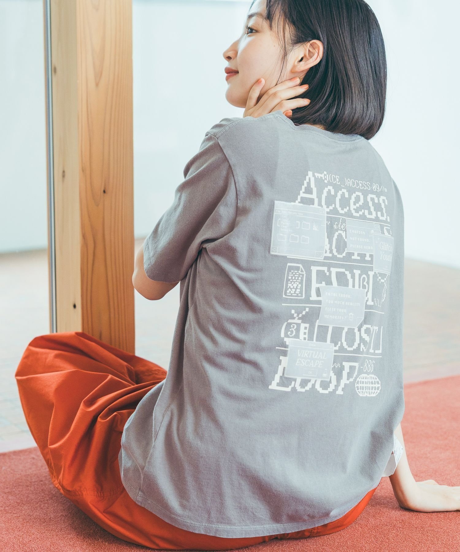 【ニコアンド/niko and】のBOYSアソートグラフィックTシャツ インテリア・キッズ・メンズ・レディースファッション・服の通販 founy(ファウニー) 　ファッション　Fashion　レディースファッション　Fashion for Women　トップス・カットソー　Cut & Sew Tops　シャツ・ブラウス・オフィスカジュアル　Elegant Blouses & Button-Ups　ロングTシャツ・Tシャツ　Longline T-Shirts & Tees　おすすめ　Recommended / Our Picks　インナー　Innerwear　グラフィック　Graphic, Graphic Design　フロント　Front, Front Design　プリント　Print, Printed Pattern　ルーズ　Loose, Oversized　夏　Summer　春　Spring　S/S・春夏　SS, Spring/Summer, Warm Season　長袖　Long Sleeve, Full Sleeve　グレー|ID: prp329100004989529 ipo3291000000037373968