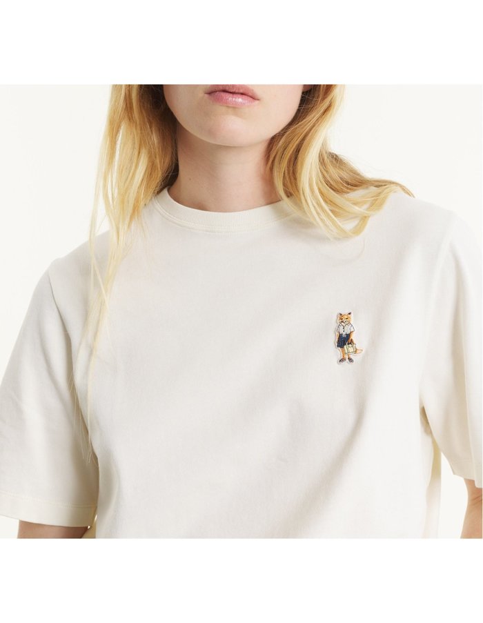 【メゾン キツネ/MAISON KITSUNE】のMaison Kitsune/DRESSED FOX COMFORT TEE-SHIRT インテリア・キッズ・メンズ・レディースファッション・服の通販 founy(ファウニー) https://founy.com/ ファッション Fashion レディースファッション Fashion for Women トップス・カットソー Cut & Sew Tops シャツ・ブラウス・オフィスカジュアル Elegant Blouses & Button-Ups ワンピース Dresses フォーマル・パーティードレス・結婚式用ドレス Elegant & Casual Dresses コレクション Collection, Seasonal Line パッチ Patch, Appliqué 半袖 Short Sleeve, Half Sleeve 夏 Summer 旅行 Travel 春 Spring S/S・春夏 SS, Spring/Summer, Warm Season |ID: prp329100004989545 ipo3291000000037374174