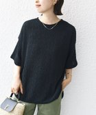 【シップス/SHIPS】の手洗い可能 ランダム ブルーゼ ショート スリーブ プルオーバー 大人の最旬トレンドファッション＆コーディネート founy(ファウニー) ファッション Fashion レディースファッション Fashion for Women トップス・カットソー Cut & Sew Tops カジュアルプルオーバー・ニットトップス Pullovers & Knit Tops / Casual Pullovers カットソー Cut and Sewn Top ショート Short, Short Length シンプル Simple, Minimal スリーブ Sleeve, Long Sleeve / Short Sleeve デニム Denim, Jeans Material 長袖 Long Sleeve, Full Sleeve ハーフ Half, Half-Length フェミニン Feminine, Girly ラウンド Round, Round Neck ランダム Random, Irregular おすすめ Recommended / Our Picks 夏 Summer 2025年 2025 2025春夏・S/S Spring/Summer 2025 SS25 thumbnail ブラック|ID: prp329100004989552 ipo3291000000037374272
