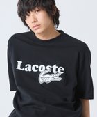 【ラコステ/LACOSTE】の【オンライン限定】鹿の子地リラックスフィットTシャツ 大人の最旬トレンドファッション＆コーディネート founy(ファウニー) ファッション Fashion レディースファッション Fashion for Women トップス・カットソー Cut & Sew Tops シャツ・ブラウス・オフィスカジュアル Elegant Blouses & Button-Ups ロングTシャツ・Tシャツ Longline T-Shirts & Tees クラシック Classic, Timeless Style 鹿の子 Piqué, Kanoko Fabric スマート Smart, Elegant フィット Fit, Slim Fit フロント Front, Front Design プリント Print, Printed Pattern 半袖 Short Sleeve, Half Sleeve ミックス Mix, Mixed Style リラックス Relax, Relaxed Fit おすすめ Recommended / Our Picks 夏 Summer thumbnail ブラック|ID: prp329100004989569 ipo3291000000037374396