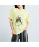 【ジーナシス/JEANASiS】の【選べる着丈】vintage nostalgic graphic print TEE 大人の最旬トレンドファッション＆コーディネート founy(ファウニー) ファッション Fashion レディースファッション Fashion for Women おすすめ Recommended / Our Picks インナー Innerwear グラフィック Graphic, Graphic Design コンパクト Compact, Small Size ジャケット Jacket, Outerwear プリント Print, Printed Pattern レース Lace, Lace Fabric 夏 Summer thumbnail イエロー系その他|ID: prp329100004989574 ipo3291000000037374438