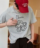 【フリークスストア/FREAK'S STORE】の機能性素材 LOVE POP STUDIO コード フラワー Tシャツ 限定展開 大人の最旬トレンドファッション＆コーディネート founy(ファウニー) ファッション Fashion レディースファッション Fashion for Women トップス・カットソー Cut & Sew Tops シャツ・ブラウス・オフィスカジュアル Elegant Blouses & Button-Ups ロングTシャツ・Tシャツ Longline T-Shirts & Tees 吸水 Absorbent, Quick-Dry シンプル Simple, Minimal スポーツ Sports, Activewear スラックス Slacks, Dress Pants デニム Denim, Jeans Material フラワー Flower, Floral モチーフ Motif, Design Theme ユニセックス Unisex, Genderless リラックス Relax, Relaxed Fit ワンポイント One Point, Statement Accent S/S・春夏 SS, Spring/Summer, Warm Season 夏 Summer エレガント 上品 Elegant 2026年 2026 2026春夏・S/S Spring/Summer 2026 SS26 thumbnail グレー|ID: prp329100004989580 ipo3291000000037374495
