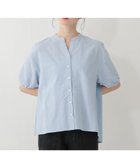 【アフタヌーンティー リビング/Afternoon Tea LIVING】の刺繍スキッパープルオーバー 大人の最旬トレンドファッション＆コーディネート founy(ファウニー) ファッション Fashion レディースファッション Fashion for Women トップス・カットソー Cut & Sew Tops カジュアルプルオーバー・ニットトップス Pullovers & Knit Tops / Casual Pullovers スキッパー Skipper, Open Collar スクエア Square, Square Shape モチーフ Motif, Design Theme レース Lace, Lace Fabric エレガント 上品 Elegant thumbnail ライトブルー|ID: prp329100004989591 ipo3291000000037374593