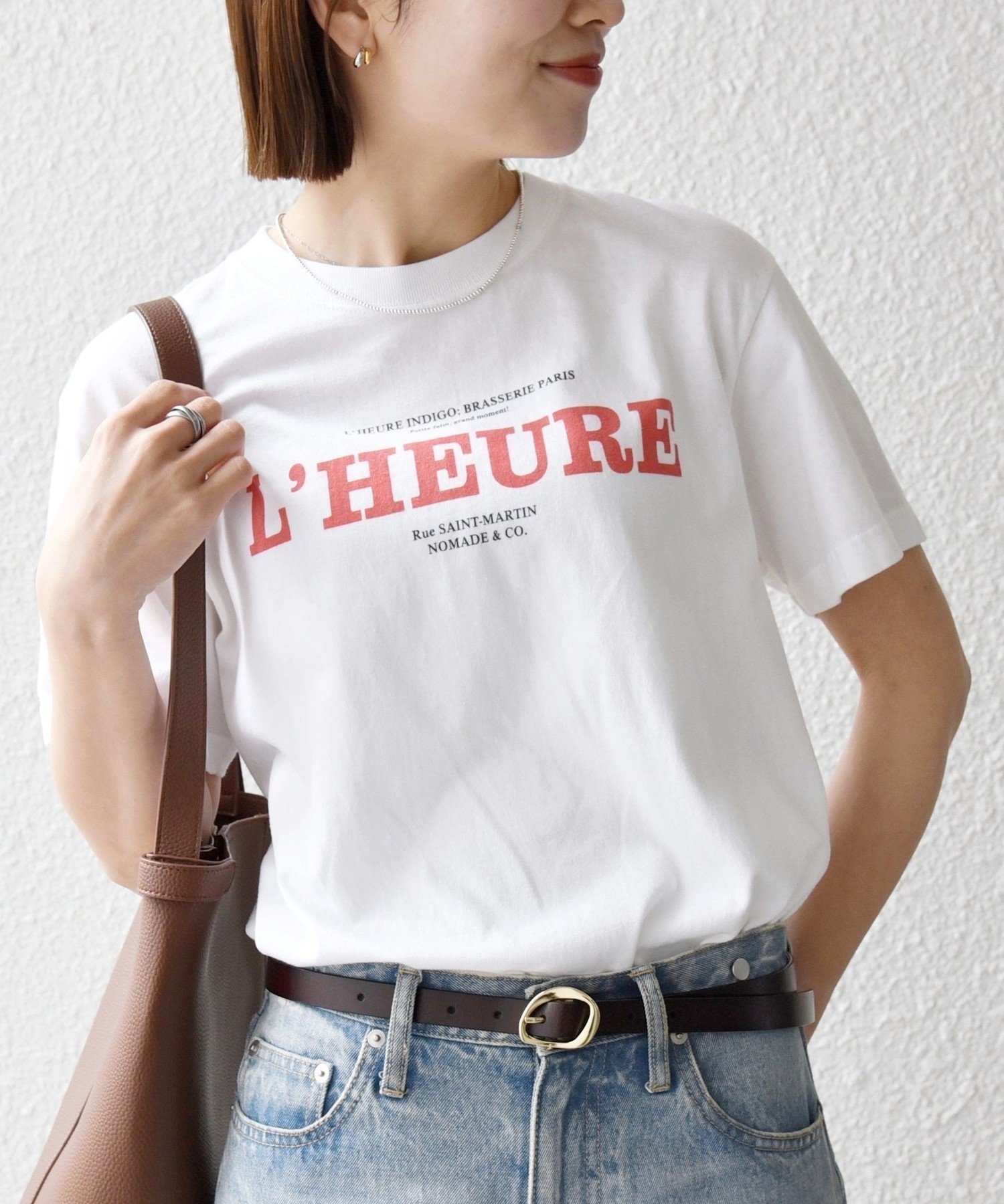 【シップス/SHIPS】のTRICOMER 洗濯機可能 フレンチ ロゴ プリント TEE インテリア・キッズ・メンズ・レディースファッション・服の通販 founy(ファウニー) 　ファッション　Fashion　レディースファッション　Fashion for Women　オレンジ　Orange　ヴィンテージ　Vintage Style　グラフィック　Graphic, Graphic Design　雑誌　Magazine, Fashion Magazine　フレンチ　French, French Style　プリント　Print, Printed Pattern　旅行　Travel　エレガント 上品　Elegant　2026年　2026　2026春夏・S/S　Spring/Summer 2026 SS26　ホワイト|ID: prp329100004989595 ipo3291000000037374611