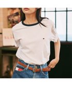【トミーヒルフィガー/TOMMY HILFIGER】の【オンライン限定】【ユニセックス】トミーヒルフィガー80SリンガーTシャツ 大人の最旬トレンドファッション＆コーディネート founy(ファウニー) ファッション Fashion レディースファッション Fashion for Women トップス・カットソー Cut & Sew Tops シャツ・ブラウス・オフィスカジュアル Elegant Blouses & Button-Ups ロングTシャツ・Tシャツ Longline T-Shirts & Tees アメリカン American Style インナー Innerwear クラシック Classic, Timeless Style ゴルフ Golf シンプル Simple, Minimal デニム Denim, Jeans Material パイピング Piping, Trim Design プリント Print, Printed Pattern ボトム Bottoms, Lower Wear モダン Modern, Contemporary ワンポイント One Point, Statement Accent 人気 Popular, Best Seller 夏 Summer 無地 Plain, Solid Color thumbnail ホワイトYCF|ID: prp329100004989601 ipo3291000000037400565
