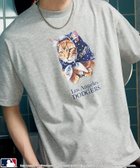 【フリークスストア/FREAK'S STORE】の機能性素材 別注 MLB アニマルプリント Tシャツ 限定展開 グレー|ID: prp329100004989602 ipo3291000000037374663