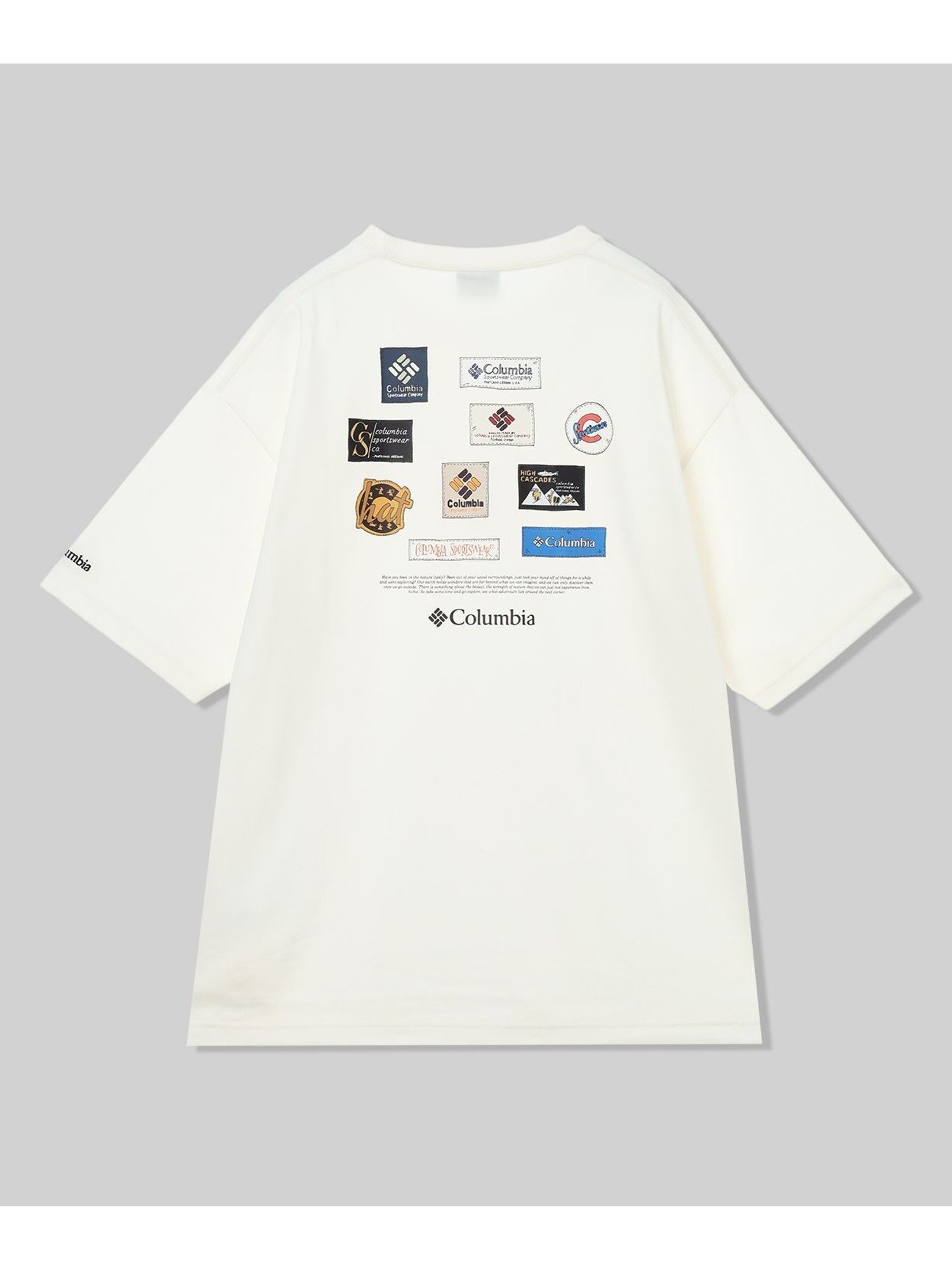 【コロンビア/Columbia】のColumbia/ スタックブルックグラフィックショートスリーブTシャツ /コロンビア インテリア・キッズ・メンズ・レディースファッション・服の通販 founy(ファウニー) 　ファッション　Fashion　レディースファッション　Fashion for Women　トップス・カットソー　Cut & Sew Tops　シャツ・ブラウス・オフィスカジュアル　Elegant Blouses & Button-Ups　ロングTシャツ・Tシャツ　Longline T-Shirts & Tees　おすすめ　Recommended / Our Picks　アウトドア　Outdoor Clothing　インナー　Innerwear　グラフィック　Graphic, Graphic Design　トレンド　Trend, Trending Now　フィット　Fit, Slim Fit　リラックス　Relax, Relaxed Fit　半袖　Short Sleeve, Half Sleeve　ホワイト[001001]|ID: prp329100004989603 ipo3291000000037374668