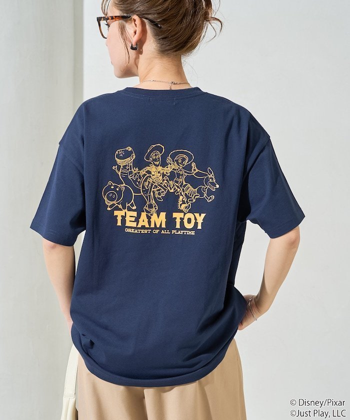 【フリークスストア/FREAK'S STORE】の限定展開 別注/TOY STORY/トイ・ストーリー/ワンカラー 集合 半袖 Tシャツ インテリア・キッズ・メンズ・レディースファッション・服の通販 founy(ファウニー) ファッション Fashion レディースファッション Fashion for Women トップス・カットソー Cut & Sew Tops シャツ・ブラウス・オフィスカジュアル Elegant Blouses & Button-Ups ロングTシャツ・Tシャツ Longline T-Shirts & Tees おすすめ Recommended / Our Picks キャップ Cap, Baseball Cap キャラクター Character, Licensed Characters サンダル Sandals, Summer Shoes ショーツ Shorts, Short Pants シンプル Simple, Minimal スニーカー Sneakers, Trainers スペシャル Special, Limited Edition デニム Denim, Jeans Material プリント Print, Printed Pattern 人気 Popular, Best Seller 別注 Limited Edition, Custom Order 半袖 Short Sleeve, Half Sleeve 夏 Summer 定番 Standard, Basic Item 旅行 Travel ネイビー|ID: prp329100004989607 ipo3291000000037374688