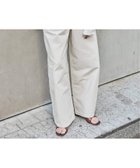 【ジャーナルスタンダード/JOURNAL STANDARD】の《WEB限定追加3》EASY Utility パンツ 大人の最旬トレンドファッション＆コーディネート founy(ファウニー) ファッション Fashion レディースファッション Fashion for Women パンツ Pants & Trousers サテン Satin, Glossy Fabric ストレート Straight, Straight Cut トレンド Trend, Trending Now ワイド Wide, Wide Fit 定番 Standard, Basic Item 春 Spring thumbnail ホワイト|ID: prp329100004989618 ipo3291000000037374783