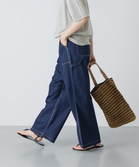 【かぐれ/kagure / URBAN RESEARCH】のコットンリネンデニムペインターパンツ 大人の最旬トレンドファッション＆コーディネート founy(ファウニー) ファッション Fashion レディースファッション Fashion for Women パンツ Pants & Trousers サンダル Sandals, Summer Shoes スニーカー Sneakers, Trainers デニム Denim, Jeans Material リネン Linen, Linen Fabric S/S・春夏 SS, Spring/Summer, Warm Season おすすめ Recommended / Our Picks 夏 Summer 2026年 2026 2026春夏・S/S Spring/Summer 2026 SS26 |ID:prp329100004989622