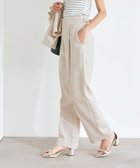 【ユナイテッドアローズ/UNITED ARROWS】のsize TALLあり Softリネンライク パンツ -マシンウォッシャブル・吸水速乾- 大人の最旬トレンドファッション＆コーディネート founy(ファウニー) ファッション Fashion レディースファッション Fashion for Women パンツ Pants & Trousers 吸水 Absorbent, Quick-Dry ジャケット Jacket, Outerwear センター Center, Center Line リネン Linen, Linen Fabric アウトレット Outlet / Clearance おすすめ Recommended / Our Picks 夏 Summer ビジネス 仕事 通勤 Business / Work / Commuting thumbnail NATURAL|ID: prp329100004989632 ipo3291000000037374864