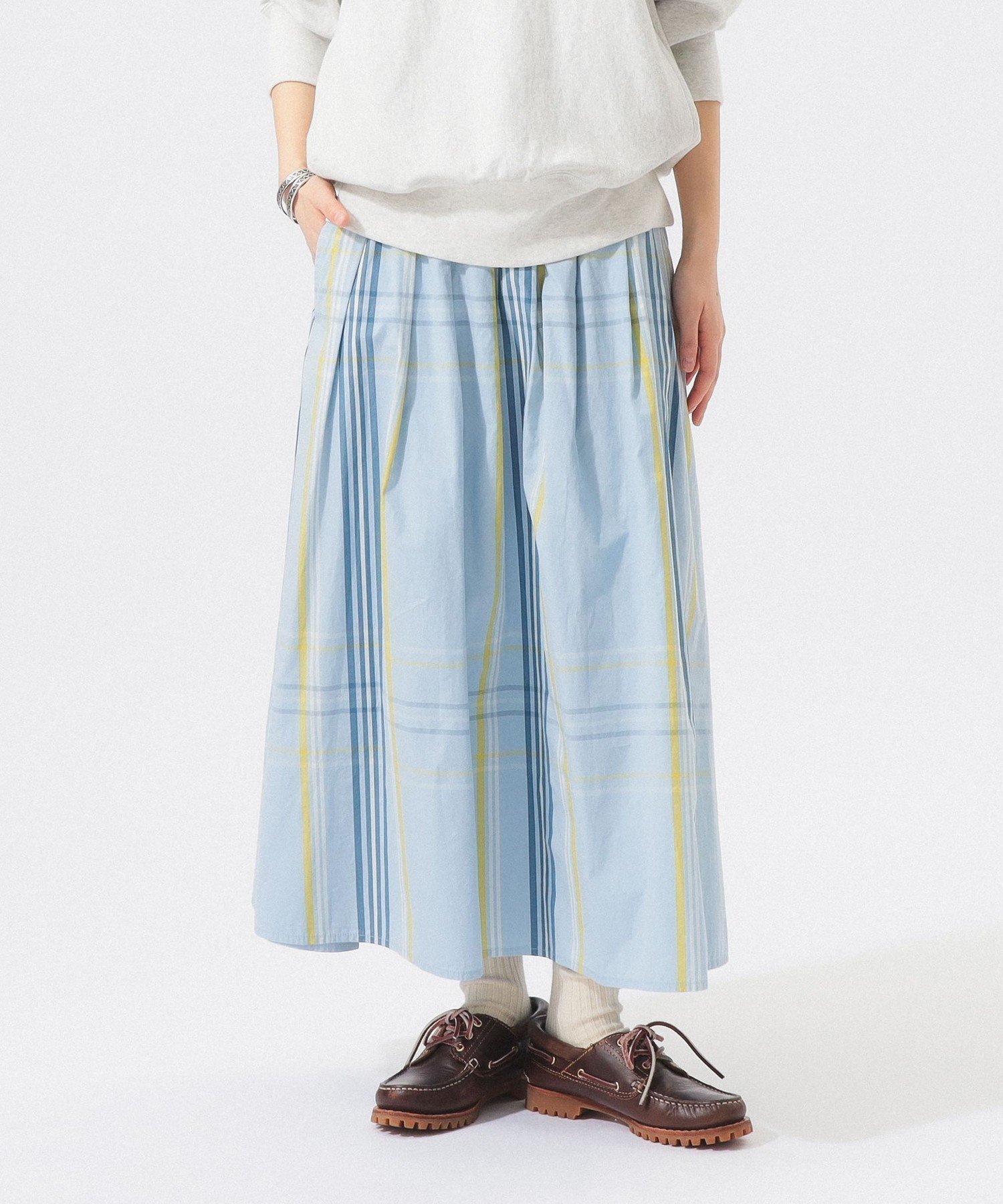 【ビームス ウイメン/BEAMS】のボーイ ビッグ タータン スカート 大人の最旬トレンドファッション＆コーディネート founy(ファウニー) 　ファッション　Fashion　レディースファッション　Fashion for Women　スカート　Skirts　カットソー　Cut and Sewn Top　コンパクト　Compact, Small Size　シンプル　Simple, Minimal　チェック　Check, Plaid, Tartan　定番　Standard, Basic Item　バランス　Balance, Style Balance　ビッグ　Big, Oversized　フィット　Fit, Slim Fit　フレア　Flare, Flared　楽ちん　Easy Fit, Comfortable　おすすめ　Recommended / Our Picks　 other-1|ID: prp329100004989635 ipo3291000000037374877