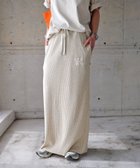 【アンドミー/andme】のセルフカット リブ ANME エンブロイダリー ロゴ タイトスカート ANME アンメ 大人の最旬トレンドファッション＆コーディネート founy(ファウニー) ファッション Fashion レディースファッション Fashion for Women スカート Skirts エンブロイダリー Embroidery Design タイトスカート Pencil Skirt, Tight Skirt フィット Fit, Slim Fit ポケット Pocket, Pocket Detail 別注 Limited Edition, Custom Order 楽ちん Easy Fit, Comfortable thumbnail ベージュ杢|ID: prp329100004989647 ipo3291000000037374952