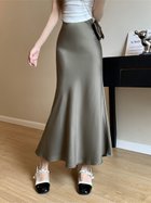 【ドゥーベル/Doux Belle】のマーメイドロングスカート 大人の最旬トレンドファッション＆コーディネート founy(ファウニー) ファッション Fashion レディースファッション Fashion for Women スカート Skirts ロングスカート Long Skirts / Maxi & Midi Skirts イエロー Yellow 夏 Summer 春 Spring thumbnail カーキ|ID: prp329100004989648 ipo3291000000037374957