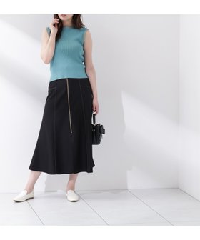 【プロポーション ボディドレッシング/PROPORTION BODY DRESSING】のフロントジップマーメードスカート 大人の最旬トレンドファッション＆コーディネート founy(ファウニー) ファッション Fashion レディースファッション Fashion for Women スカート Skirts ツイル Twist, Twisted Detail フロント Front, Front Design マーメイド Mermaid, Fishtail Silhouette |ID:prp329100004989650