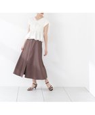 【プロポーション ボディドレッシング/PROPORTION BODY DRESSING】のフロントジップマーメードスカート 大人の最旬トレンドファッション＆コーディネート founy(ファウニー) ファッション Fashion レディースファッション Fashion for Women スカート Skirts ツイル Twist, Twisted Detail フロント Front, Front Design マーメイド Mermaid, Fishtail Silhouette thumbnail ブラウン|ID: prp329100004989650 ipo3291000000037374968