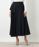【レリアンプラスハウス/Leilian PLUS HOUSE】のスカート【BOURGE】 大人の最旬トレンドファッション＆コーディネート founy(ファウニー) ファッション Fashion レディースファッション Fashion for Women スカート Skirts ウォッシャブル Machine Washable ドレープ Drape, Draping Fabric ビジネス 仕事 通勤 Business / Work / Commuting ポケット Pocket, Pocket Detail 無地 Plain, Solid Color 秋 Autumn thumbnail ネイビー|ID: prp329100004989665 ipo3291000000037375023