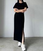 【ジュノア/JUNOAH】のLouere ストレッチカットマーメイドワンピース 大人の最旬トレンドファッション＆コーディネート founy(ファウニー) ファッション Fashion レディースファッション Fashion for Women ワンピース Dresses thumbnail Bブラック|ID: prp329100004989672 ipo3291000000037375073