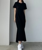 【ジュノア/JUNOAH】のLouere ストレッチカットマーメイドワンピース 大人の最旬トレンドファッション＆コーディネート founy(ファウニー) ファッション Fashion レディースファッション Fashion for Women ワンピース Dresses thumbnail ブラック|ID: prp329100004989672 ipo3291000000037375076
